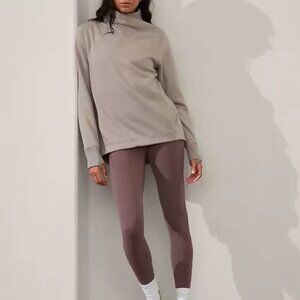 Athleta Cozy Karma Twist Neck sweatshirt S